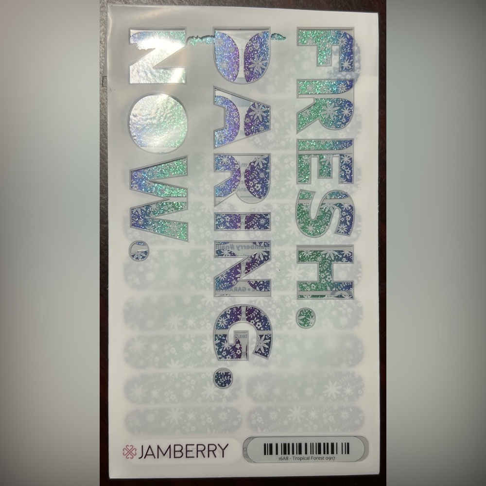 Jamberry Nail Wraps - Tropical Forest